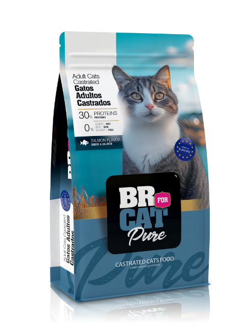 BR FOR CAT CASTRADOS SALMON X 1 KG